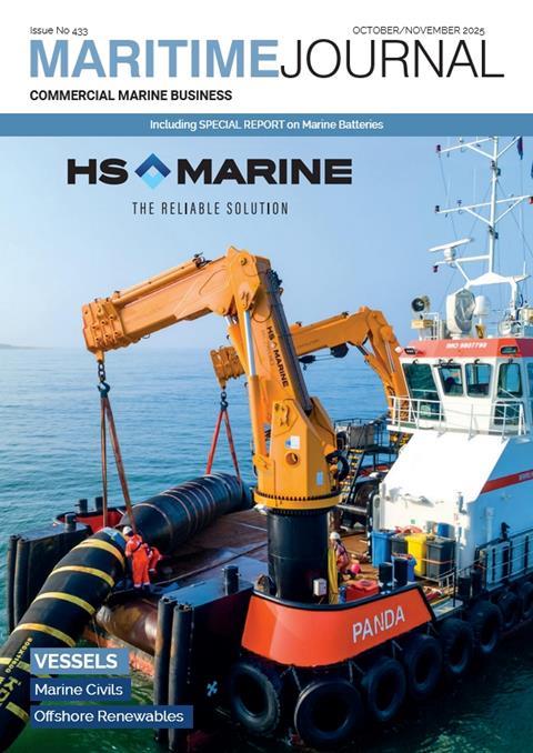 Maritime Journal Cover October-November 2025