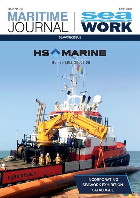 Maritime Journal Cover Seawork Edition 2026